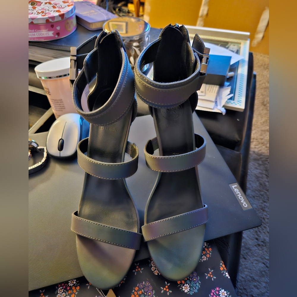 Guess Reflective Gwalix 8m High Heels